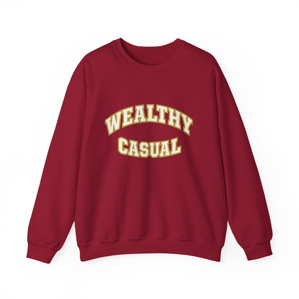 Printed Wealthy Casual Sweatshirt