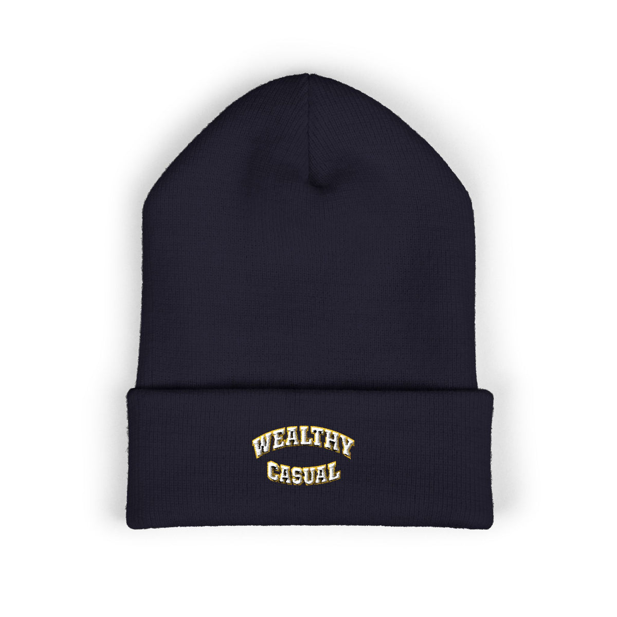 Embroidered Cuffed Beanie