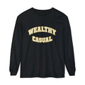 Printed Wealthy Casual Long Sleeve T-Shirt