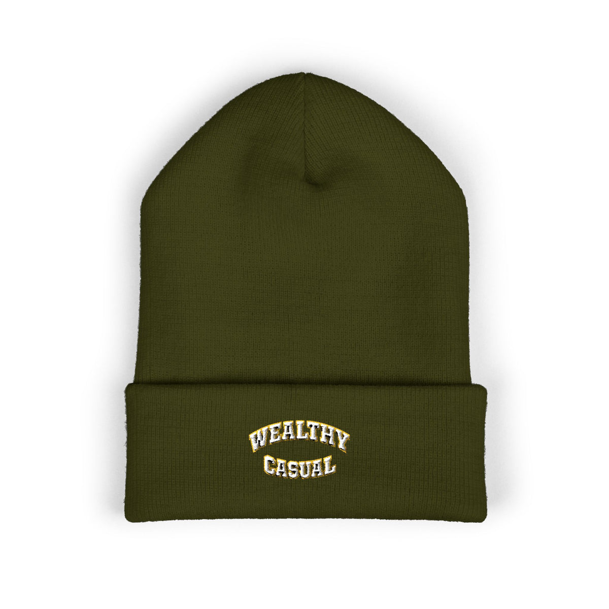 Embroidered Cuffed Beanie