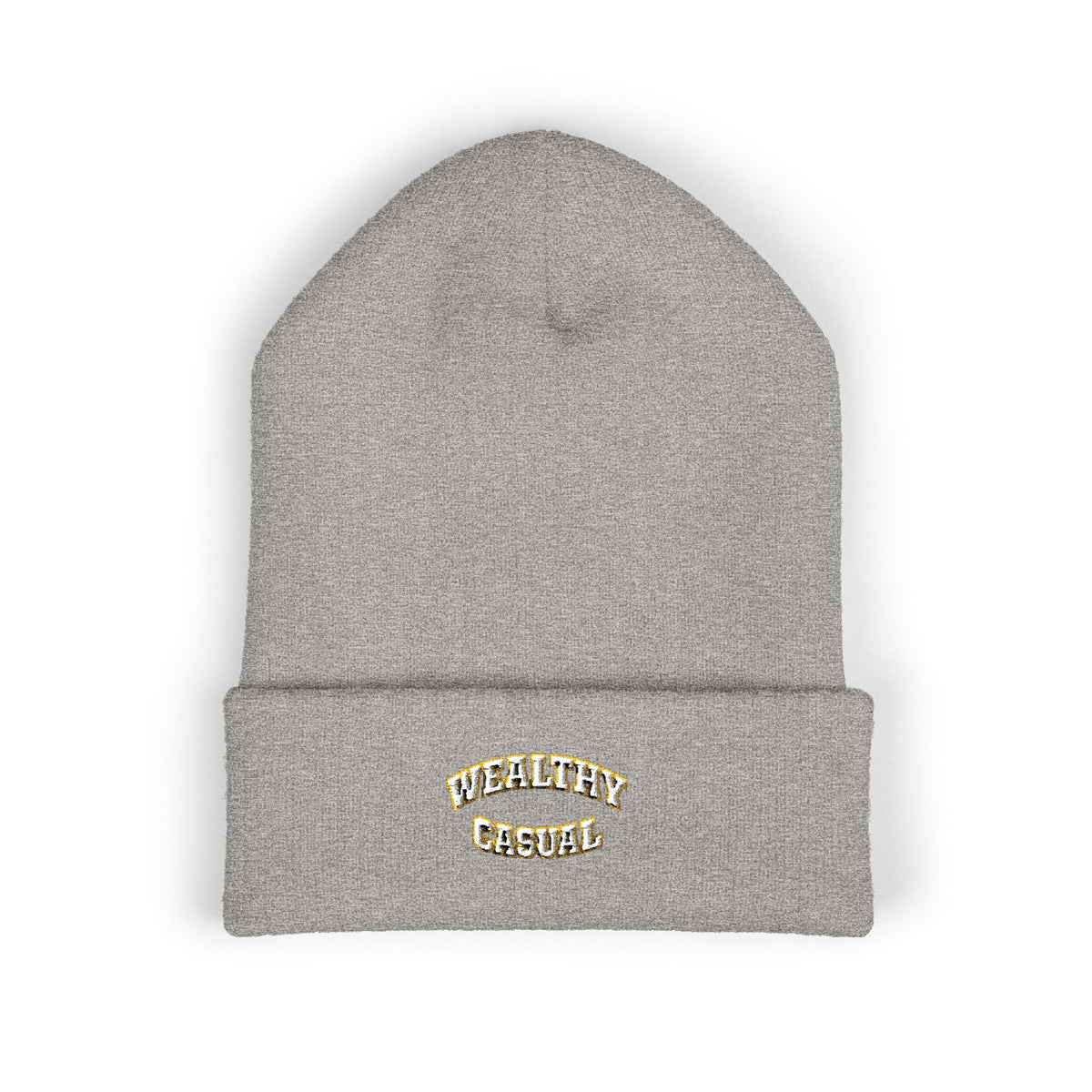Embroidered Cuffed Beanie