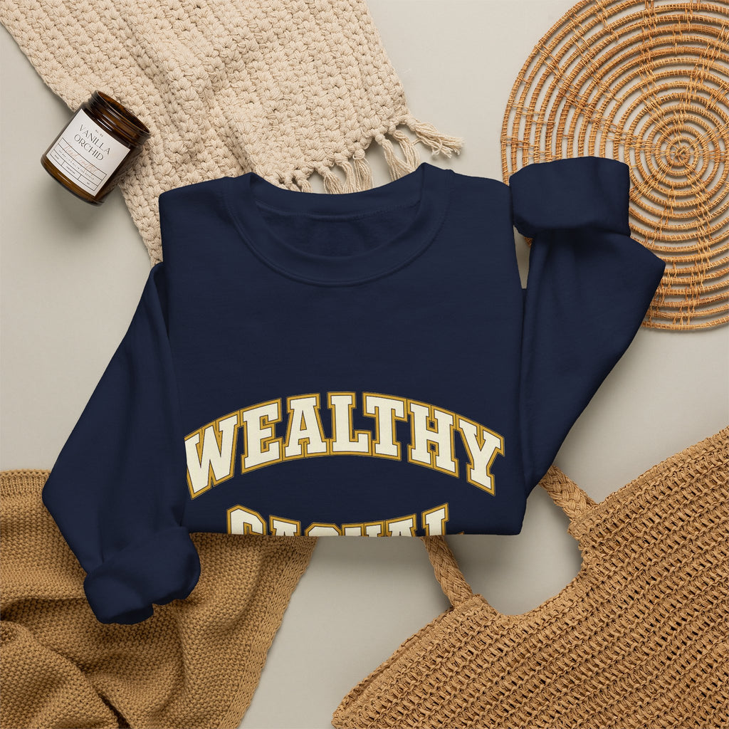 Printed Wealthy Casual Sweatshirt