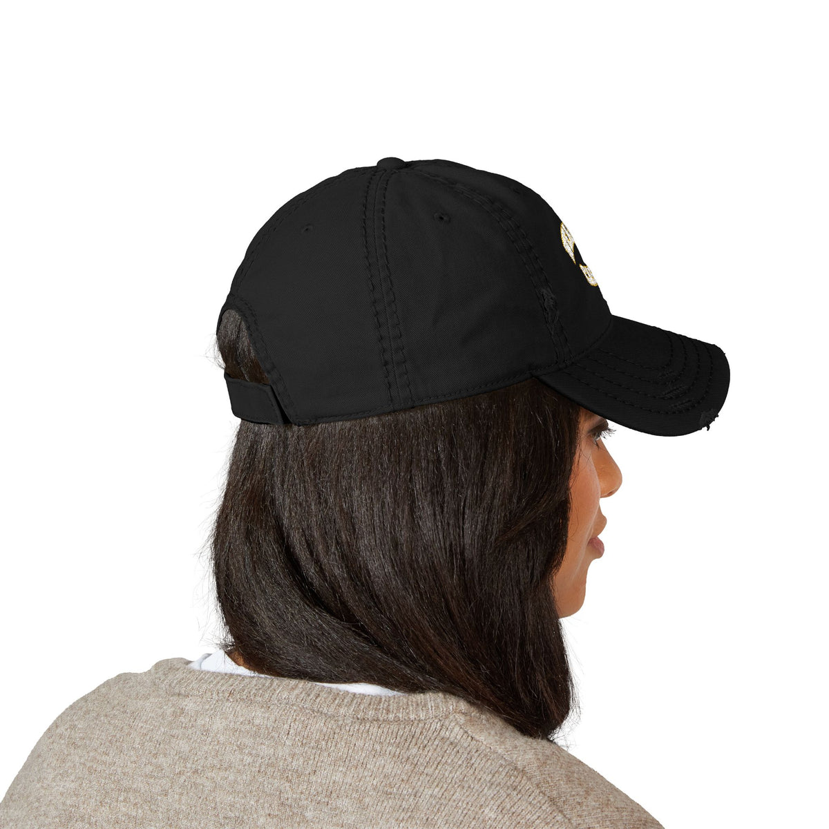 Wealthy Casual Distressed Hat