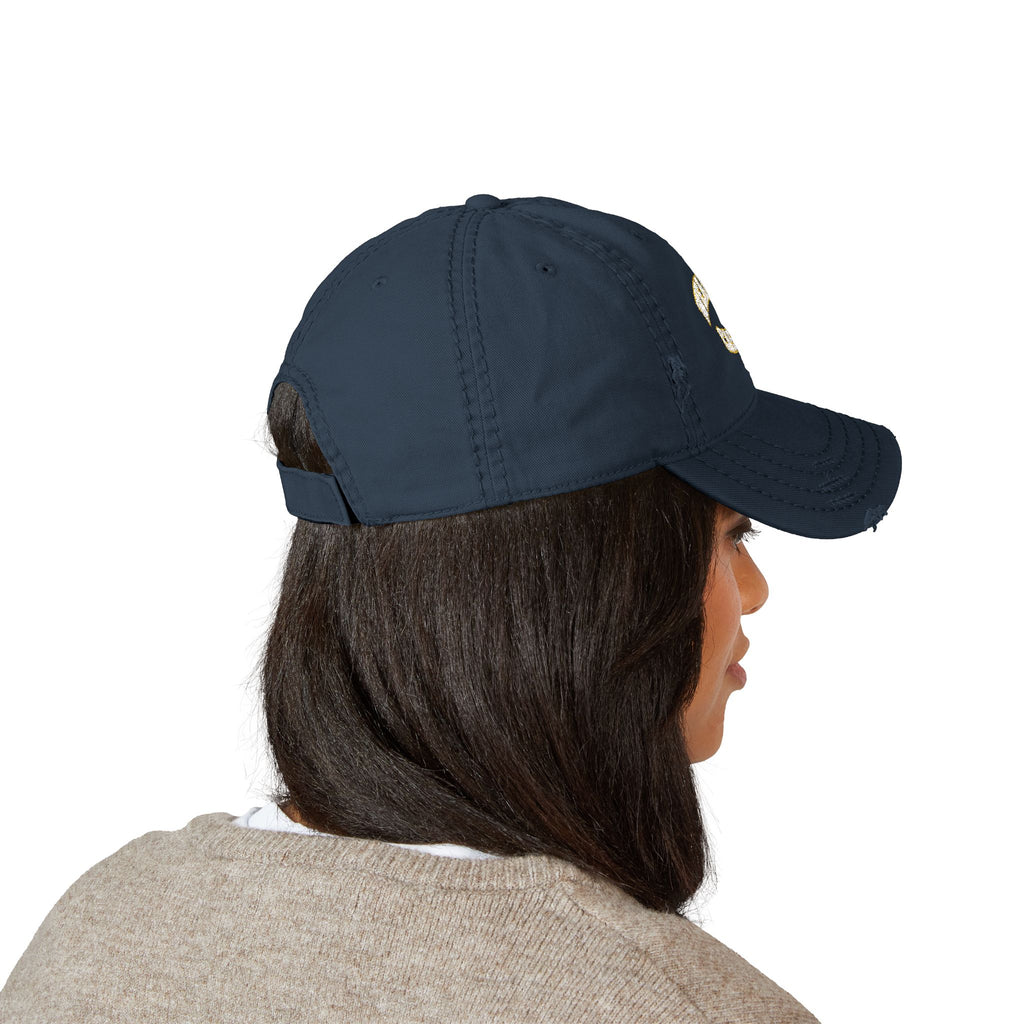 Wealthy Casual Distressed Hat