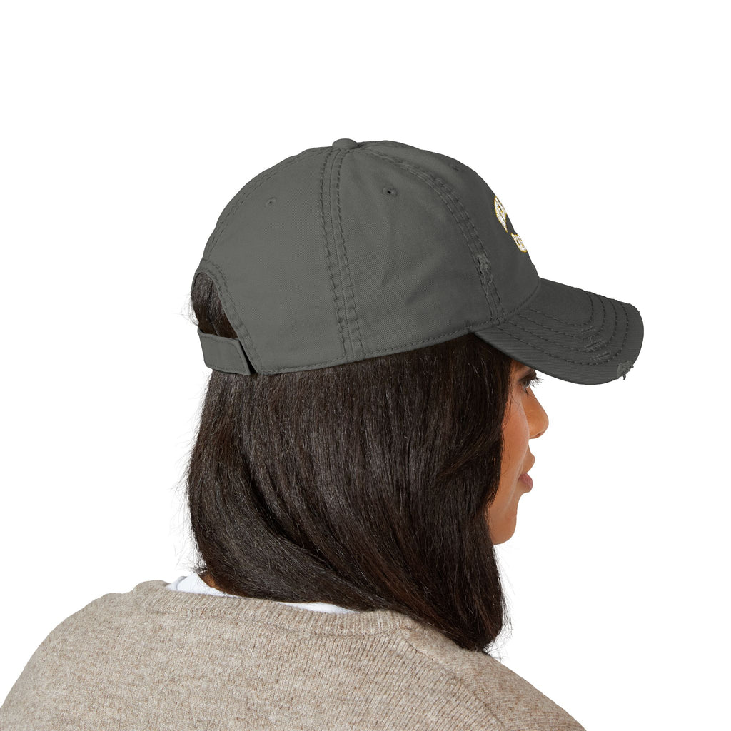 Wealthy Casual Distressed Hat