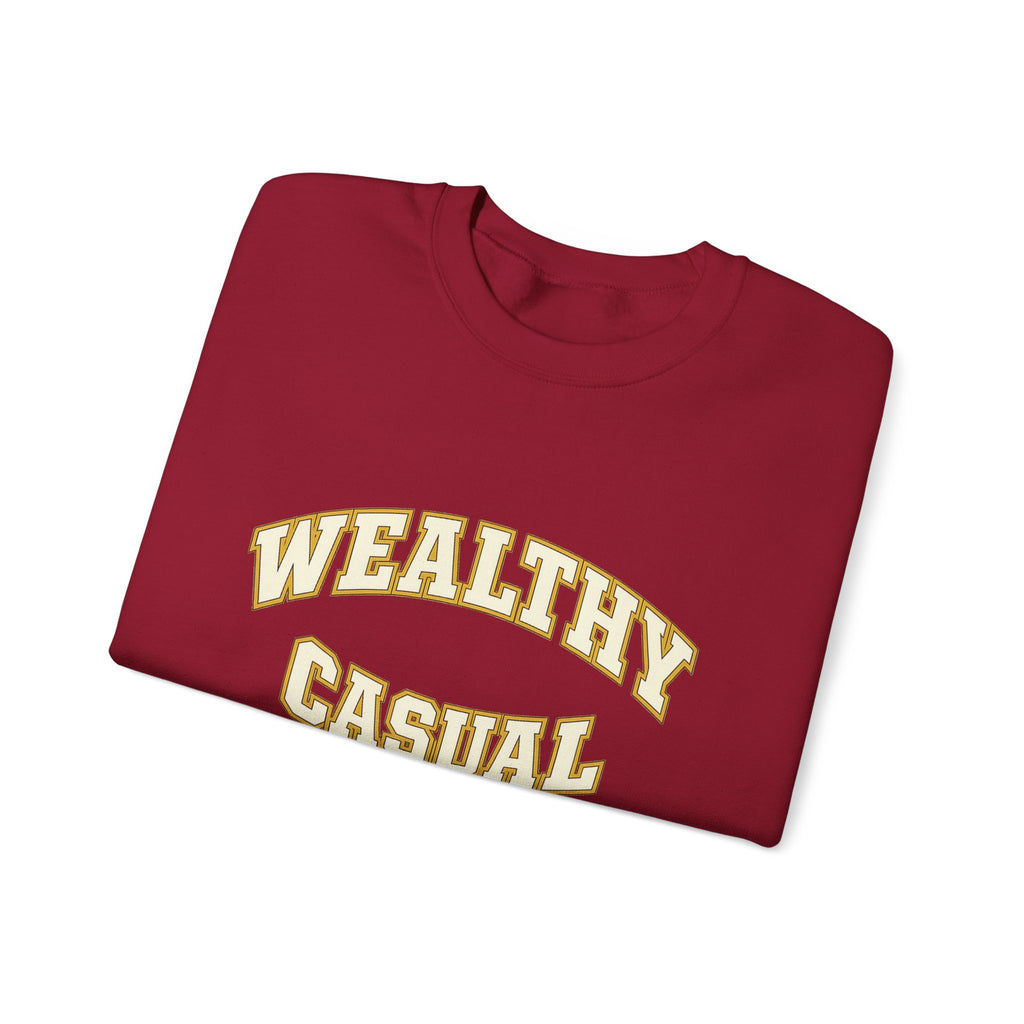 Printed Wealthy Casual Sweatshirt