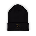 Embroidered Minimalist Cuffed Beanie