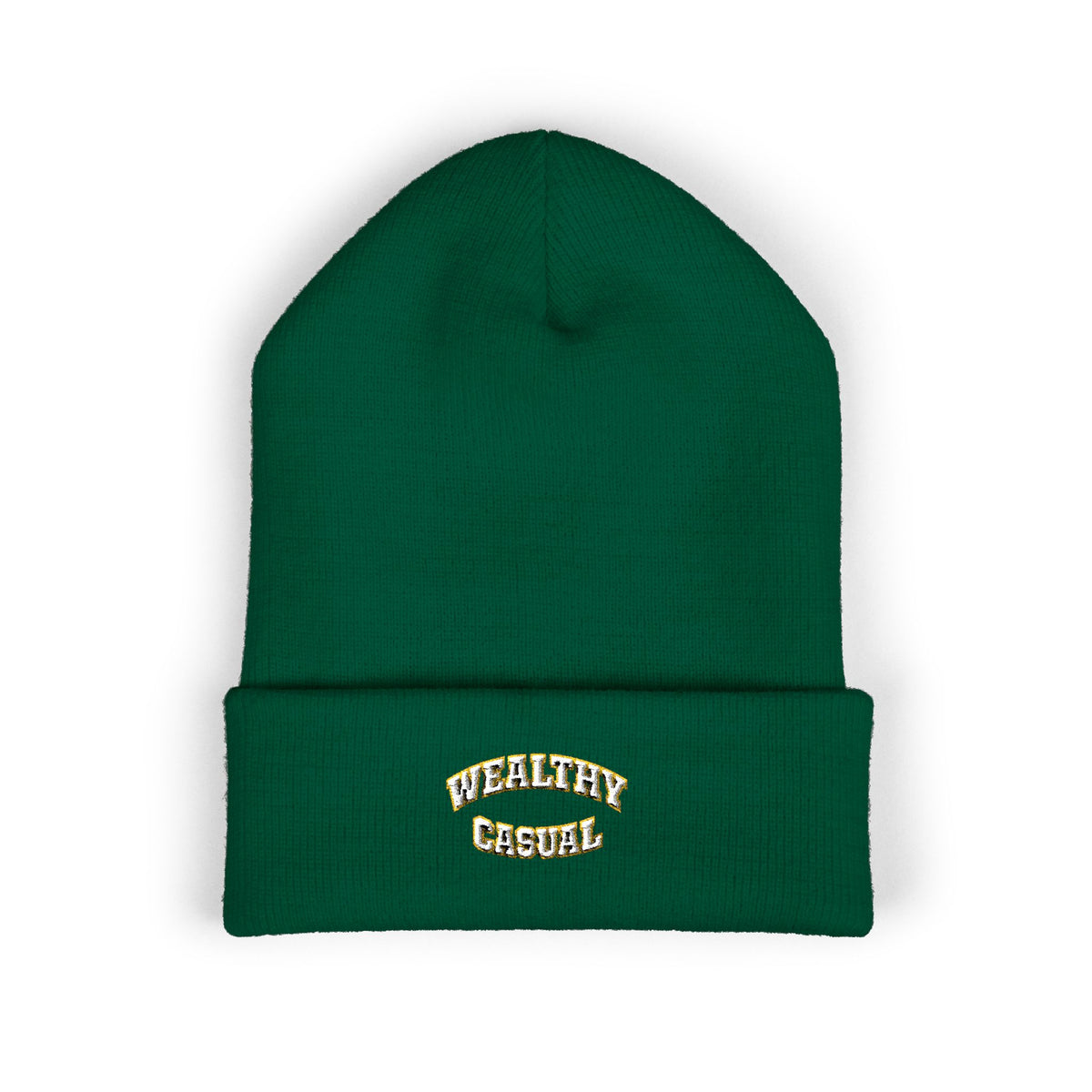 Embroidered Cuffed Beanie