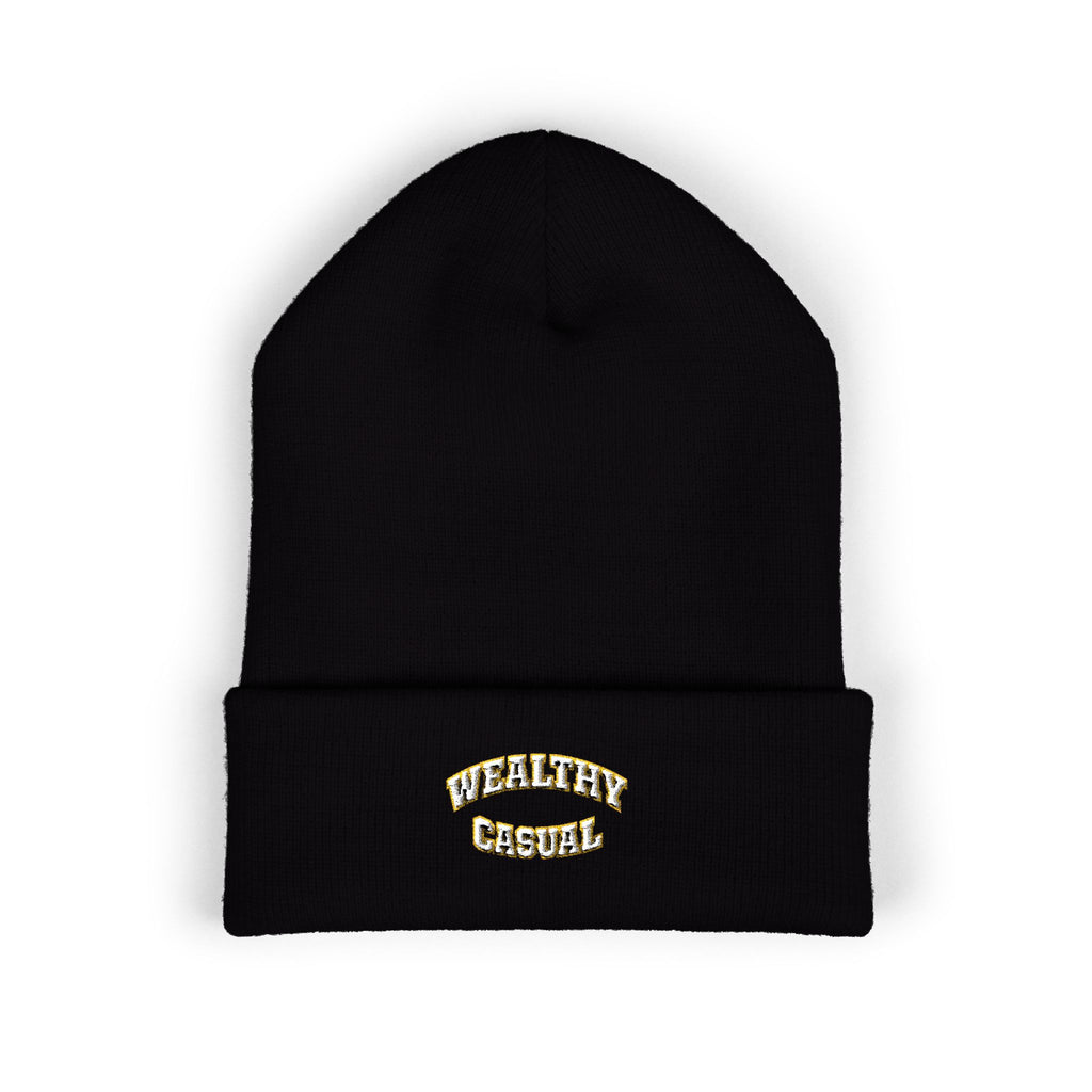 Embroidered Cuffed Beanie