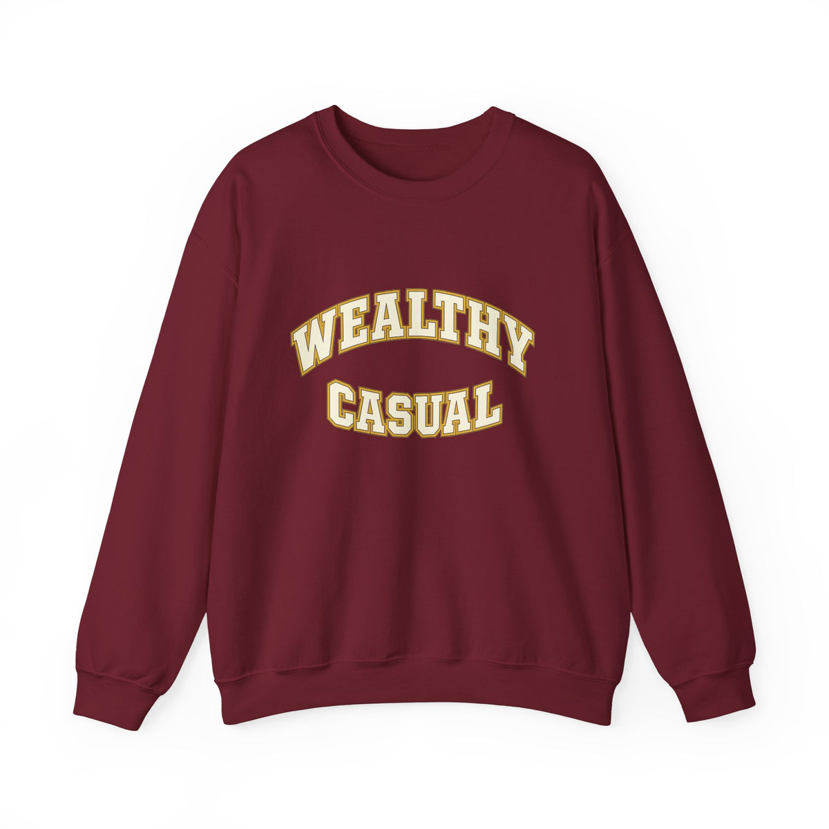 Printed Wealthy Casual Sweatshirt