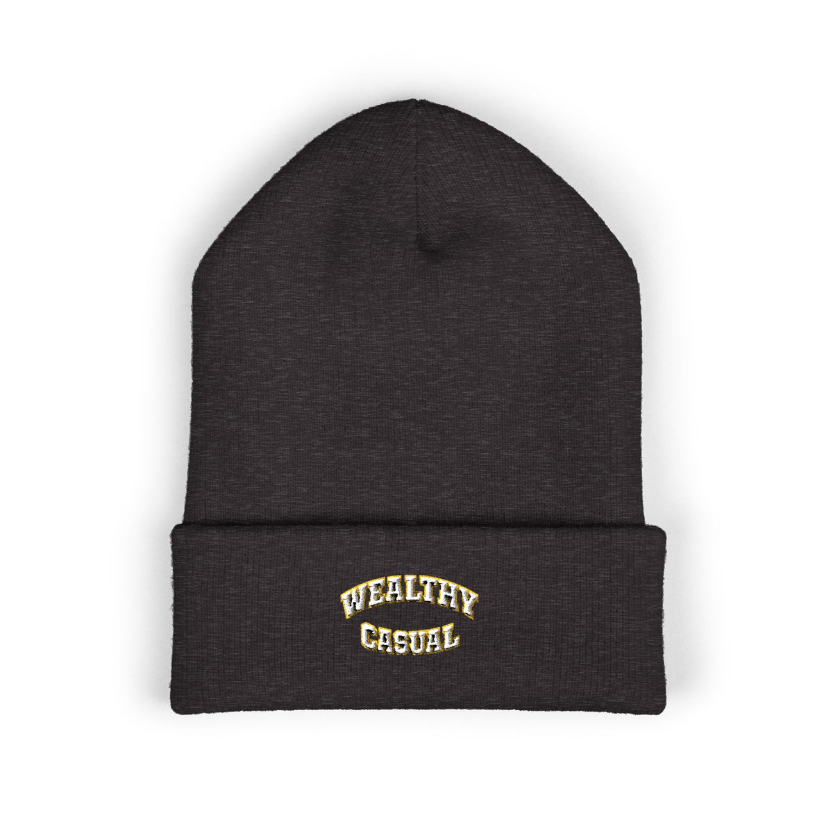 Embroidered Cuffed Beanie