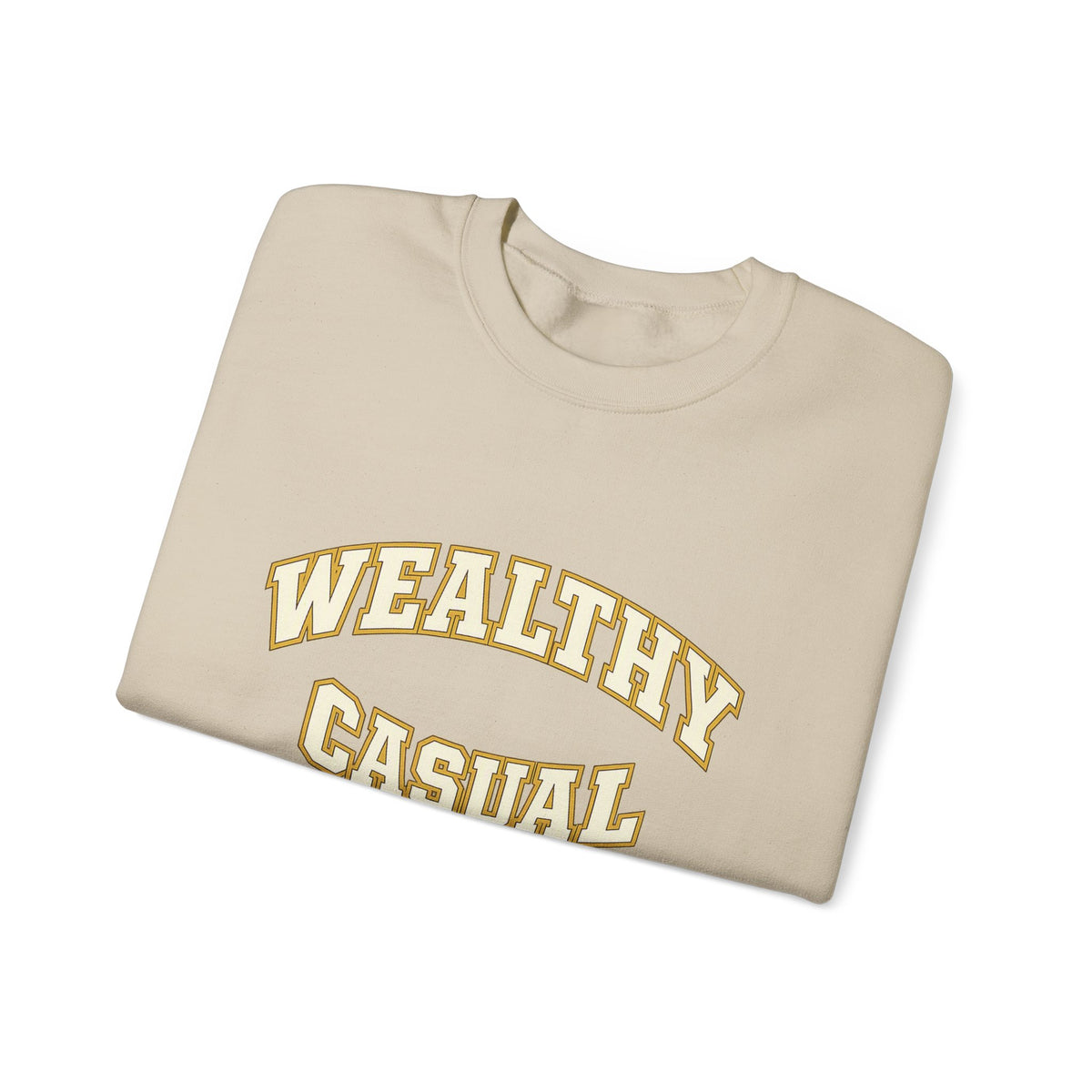 Printed Wealthy Casual Sweatshirt