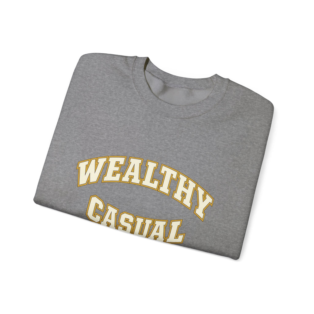 Printed Wealthy Casual Sweatshirt