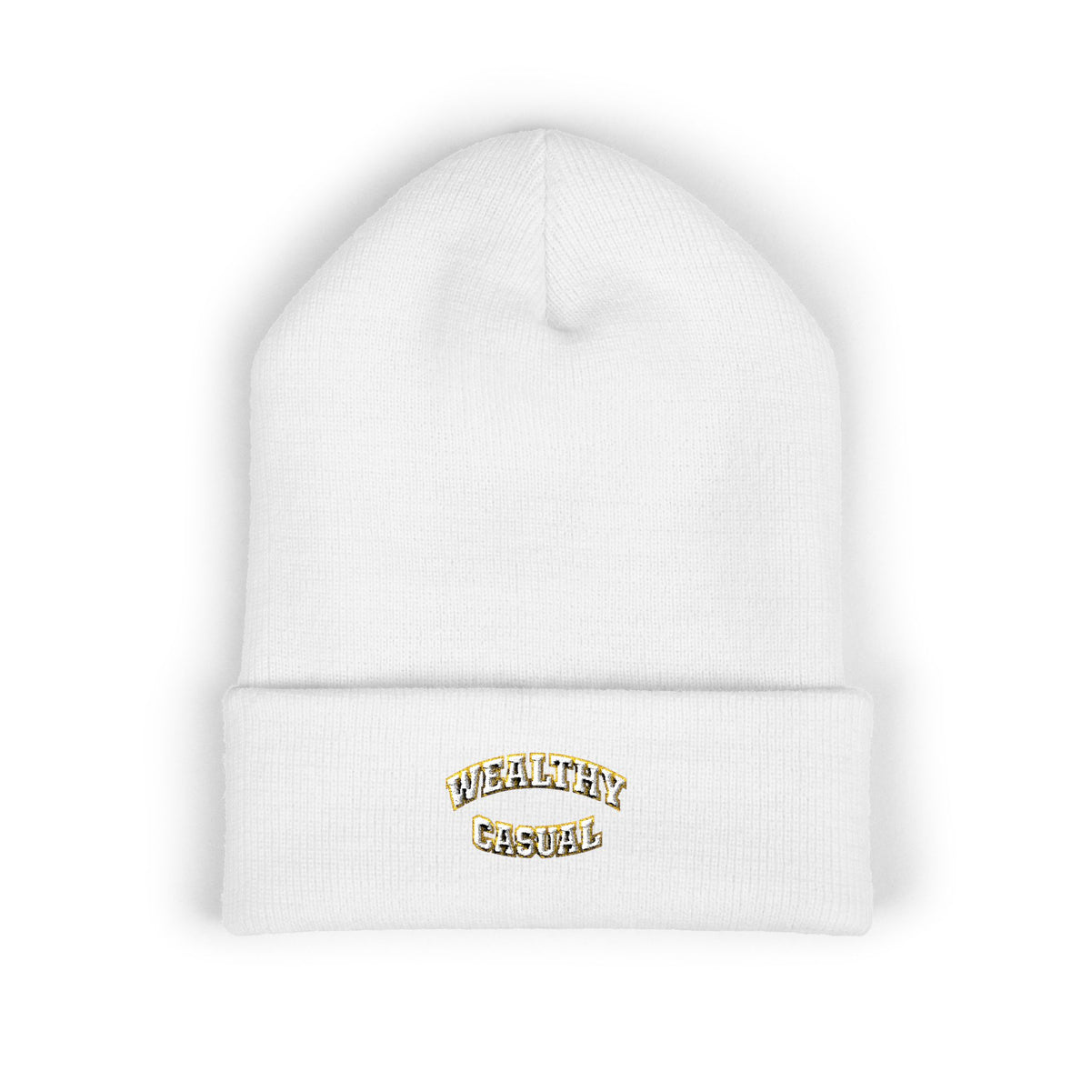 Embroidered Cuffed Beanie