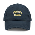 Wealthy Casual Distressed Hat